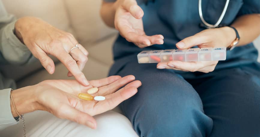 Medication audits in care homes
