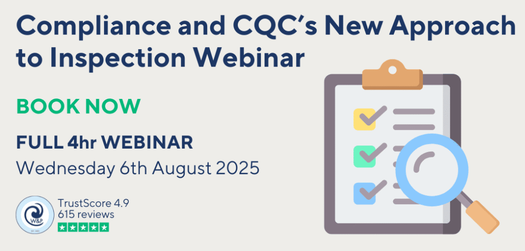 Compliance and CQC’s New Approach to Inspection Webinar Compliance and CQC’s New Approach to Inspection Webinar